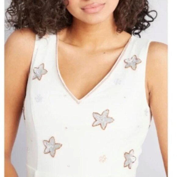 NWT Modcloth Under the Stars Sequin Maxi Dress - Picture 5 of 12